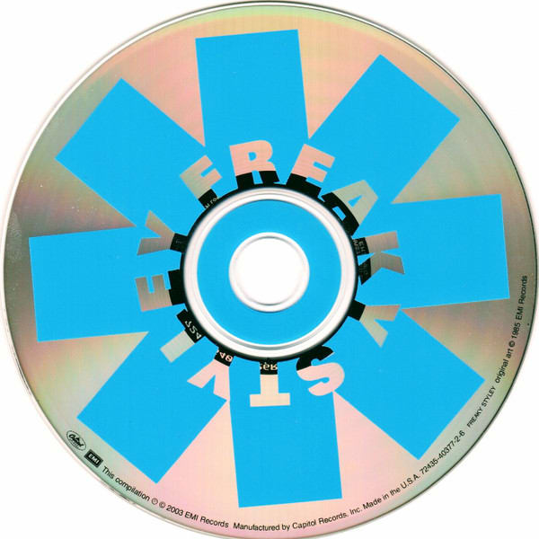 Red Hot Chili Peppers Freaky Styley Cd3