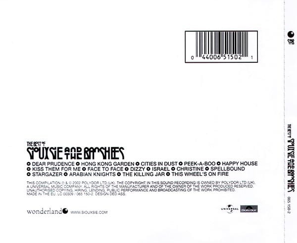 Siouxsie And The Banshees The Best Of... Cd2