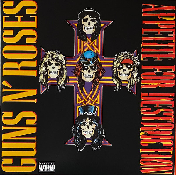 Guns N Roses Appetite For Destruction Vinilo1