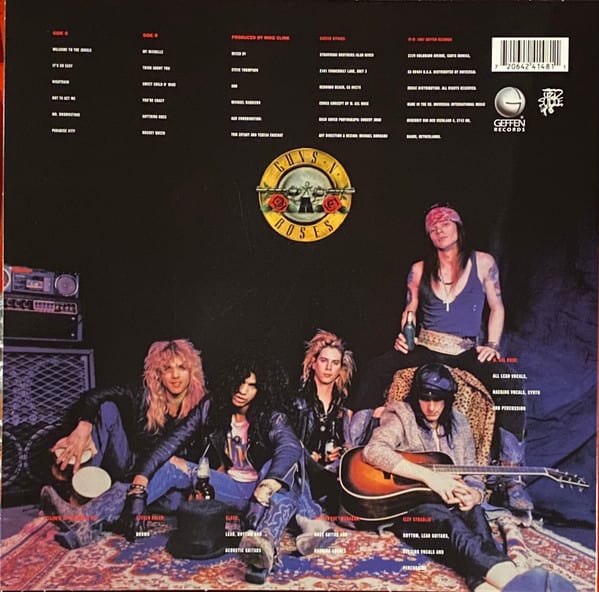 Guns N Roses Appetite For Destruction Vinilo2