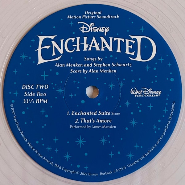 Enchanted (Original Motion Picture Soundtrack) Vinilo6