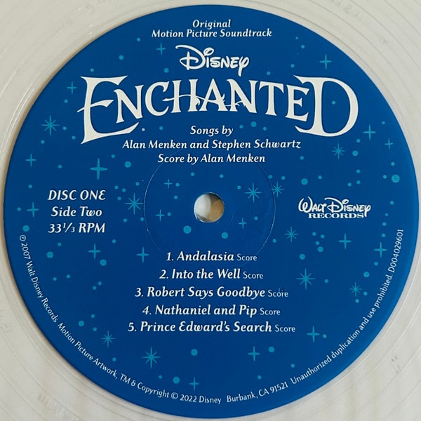 Enchanted (Original Motion Picture Soundtrack) Vinilo4