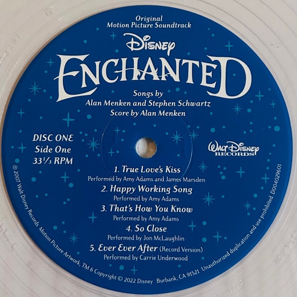 Enchanted (Original Motion Picture Soundtrack) Vinilo3