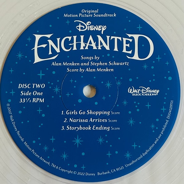Enchanted (Original Motion Picture Soundtrack) Vinilo5