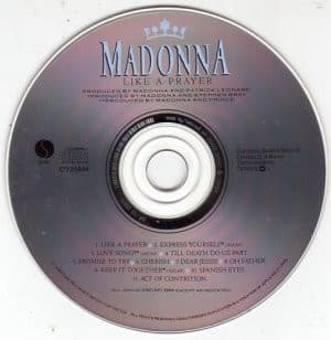 Madonna Like A Prayer CD3