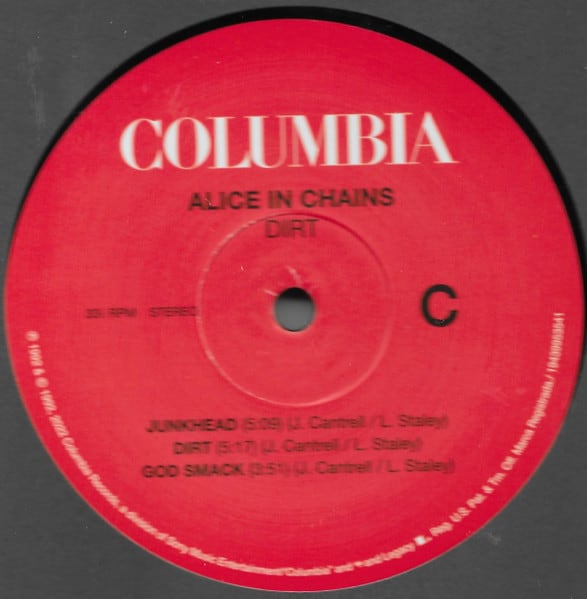 Alice In Chains Dirt Vinilo5