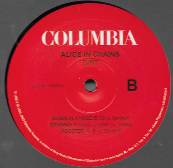 Alice In Chains Dirt Vinilo4