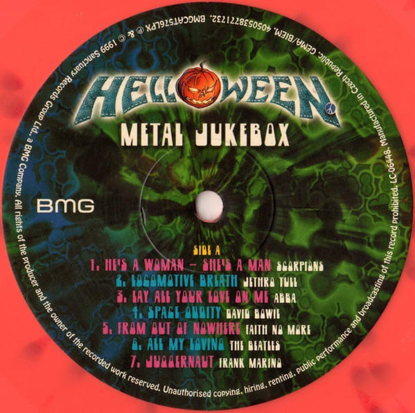Helloween Metal Jukebox Vinilo3