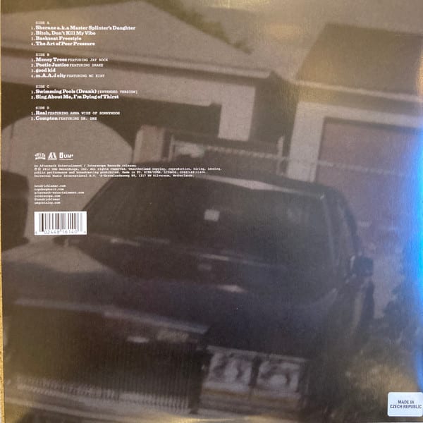 Kendrick Lamar Good Kid, M.A.A.D City Vinilo1