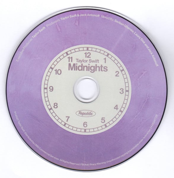 Taylor Swift Midnights Edición Especial CD3