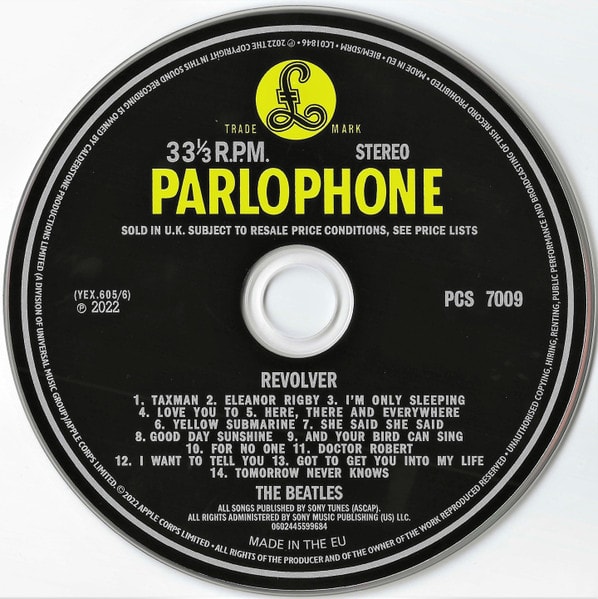 The Beatles Revolver Cd3