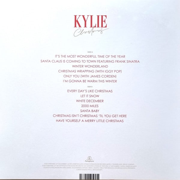 Kylie Kylie Christmas Vinilo2