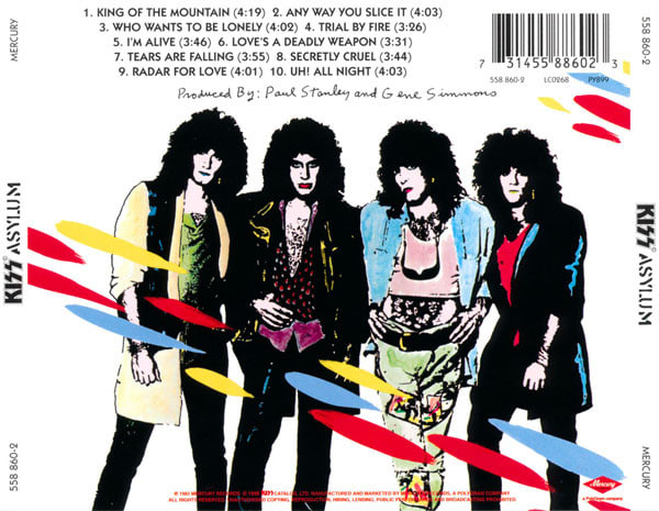 Kiss Asylum Cd2