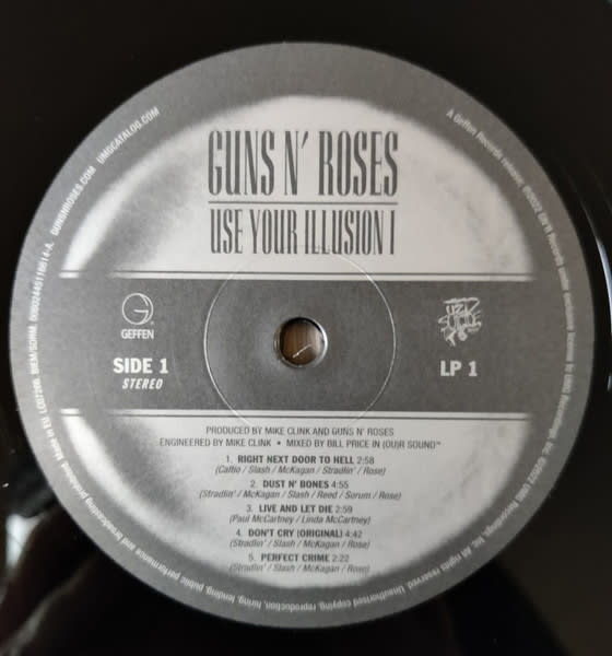 Guns N Roses Use Your Illusion 1 2 Lp Vinilo4
