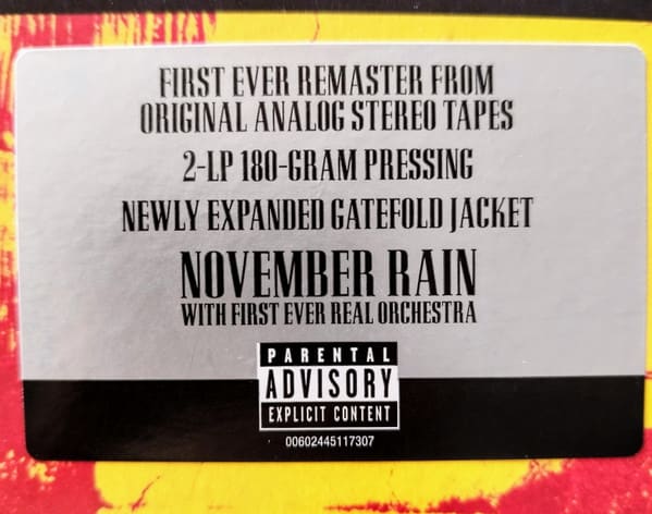 Guns N Roses Use Your Illusion 1 2 Lp Vinilo2