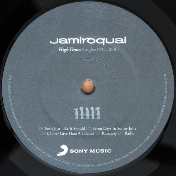 Jamiroquai High Times (singles 1992/2006) Vinilo6