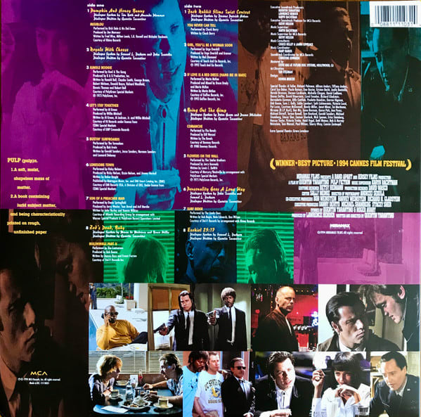 Pulp Fiction Music From The Motion Picture Vinilo2