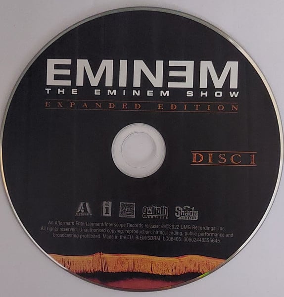 Eminem The Eminem Show Cd3