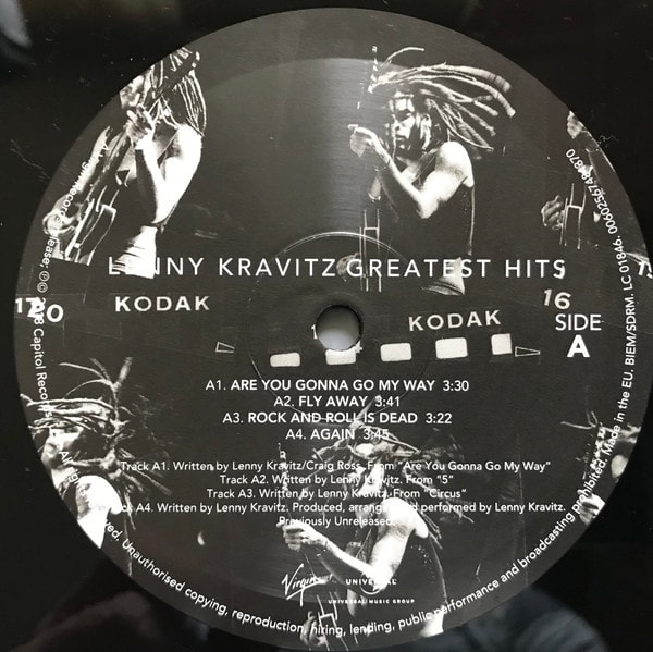 Lenny Kravitz Greatest Hits 2 Lp Vinilo 3