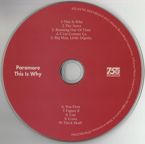 Paramore This Is Why Importado Nuevo Cerrado En Stock CD3