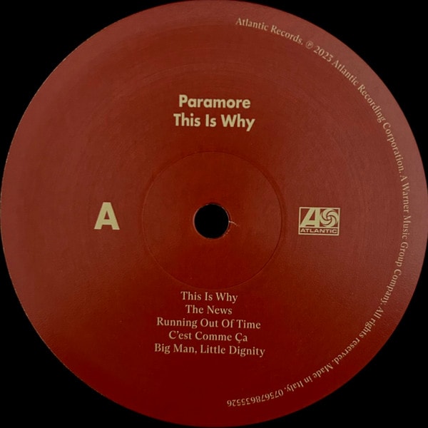 Paramore This Is Why Vinilo3