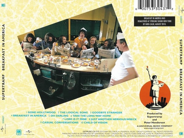 Supertramp Breakfast In America Nuevo Y Sellado Cd2