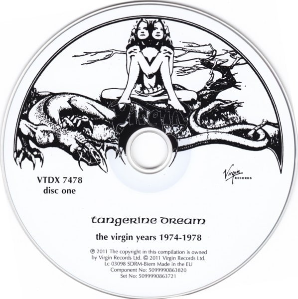 Tangerine Dream The Virgin Years: 1974-1978 Cd4