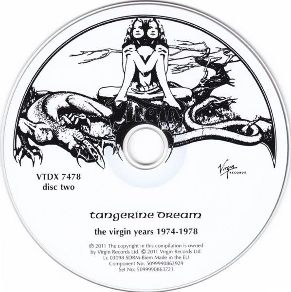 Tangerine Dream The Virgin Years: 1974-1978 Cd5