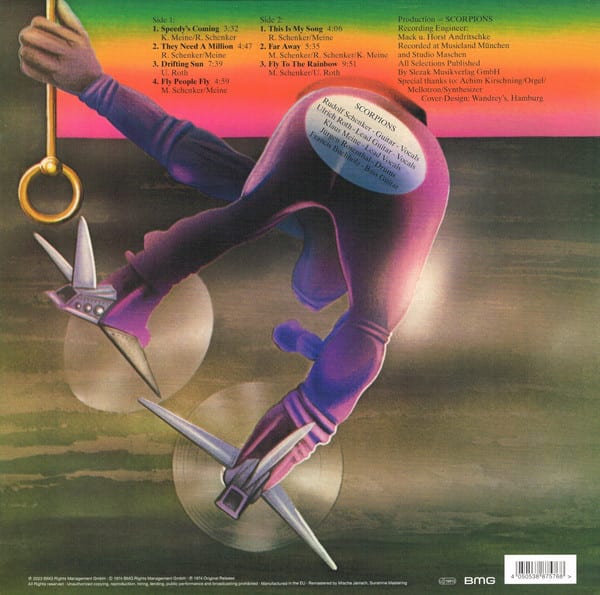 Scorpions Fly To The Rainbow Vinilo2