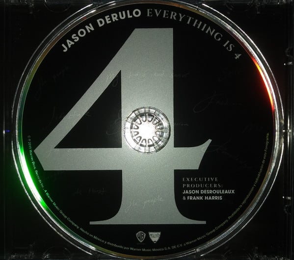 Jason Derulo Everything Is 4 CD3