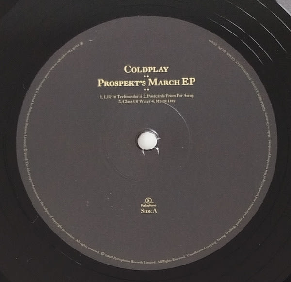 Coldplay Prospekt's March Vinilo3