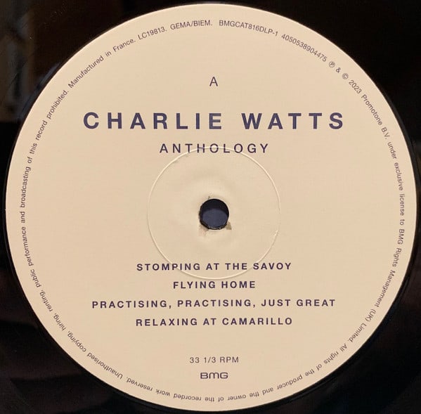 Charlie Watts Anthology Vinilo3
