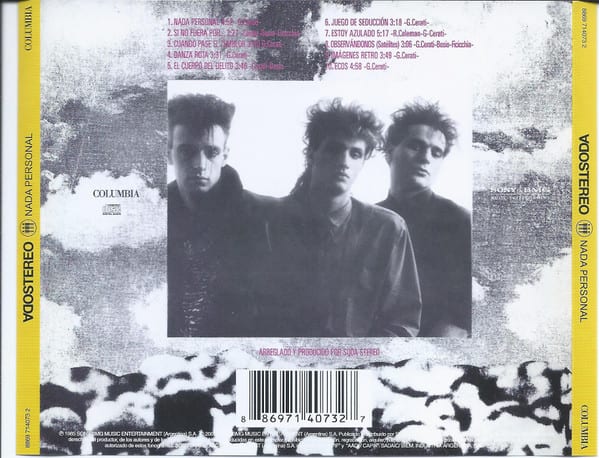 Soda Stereo Nada Personal CD2