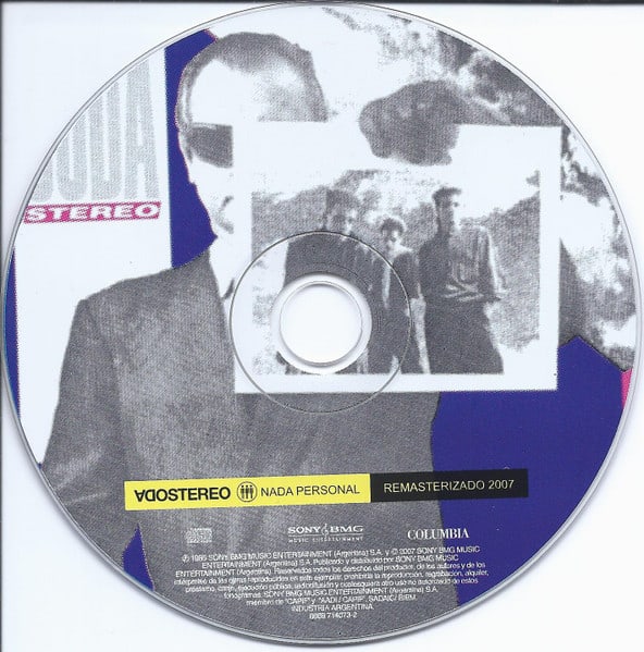 Soda Stereo Nada Personal CD3