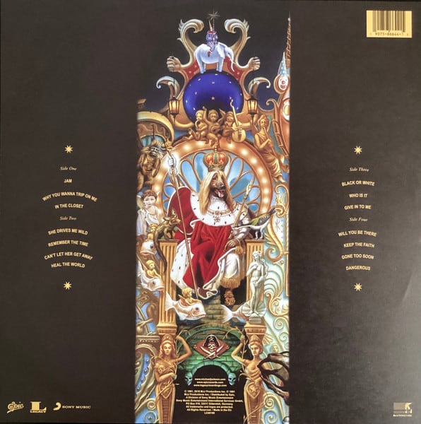 Michael Jackson Dangerous   Vinilo2