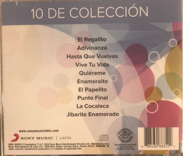 Oscar D´leon 10 De Coleccion CD2