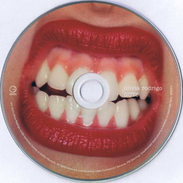 Olivia Rodrigo Guts Disco CD3