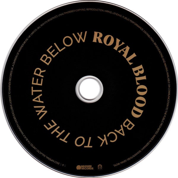 Royal Blood Back To The Water Below cd3