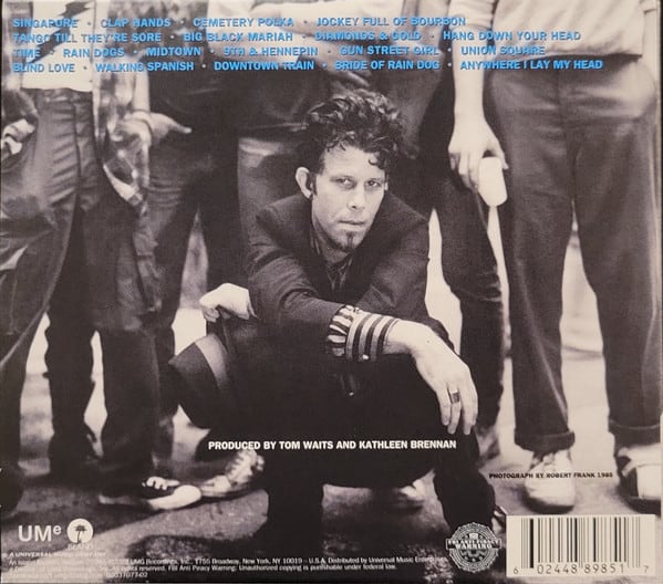 Tom Waits Rain Dogs Cd2