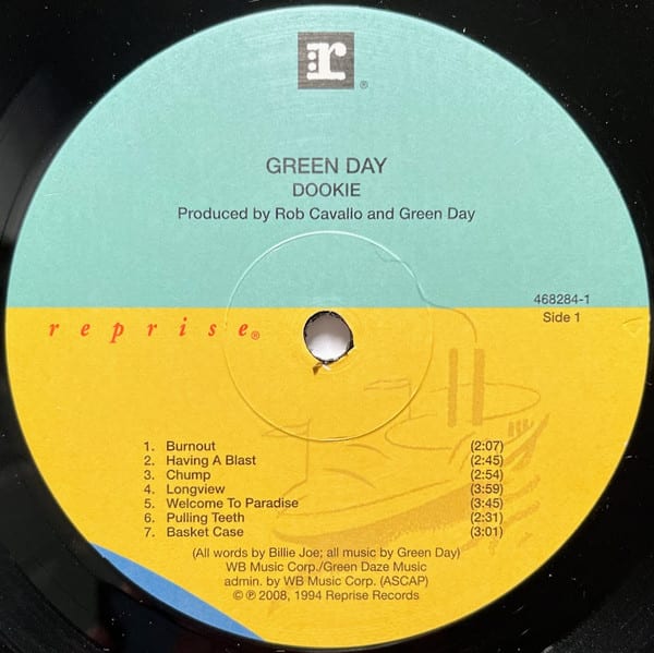 Green Day Dookie Vinilo3