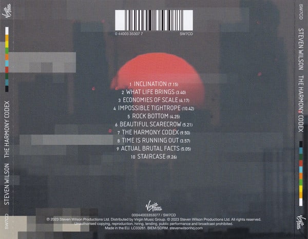 Steven Wilson The Harmony Codex Cd2