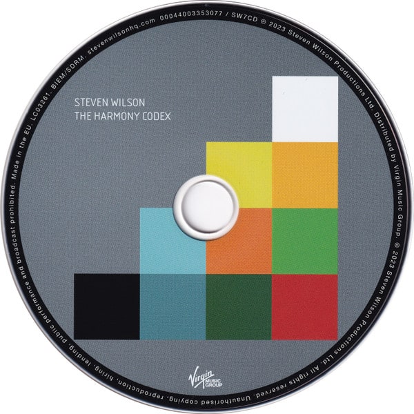 Steven Wilson The Harmony Codex Cd3