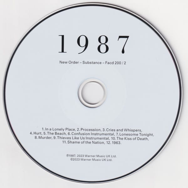 New Order Substance Nuevo Y Sellado cd3