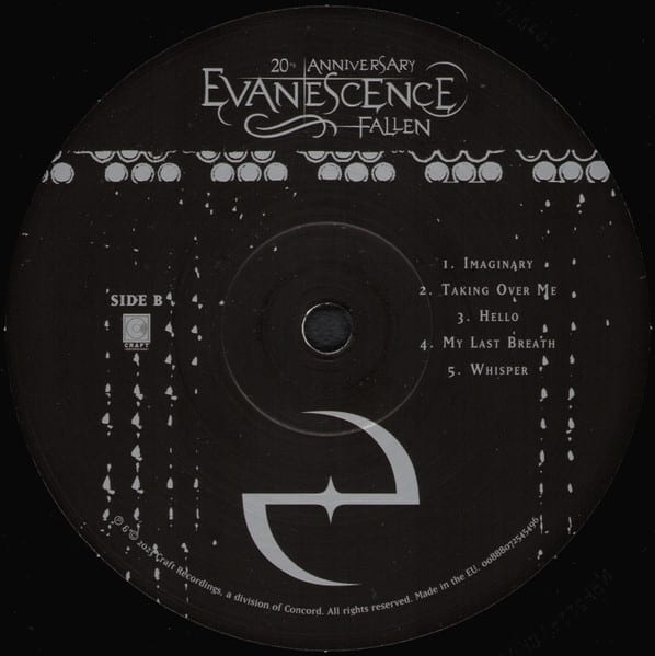 Evanescence Fallen Nuevo Sellado Envío Gratuito Vinilo4