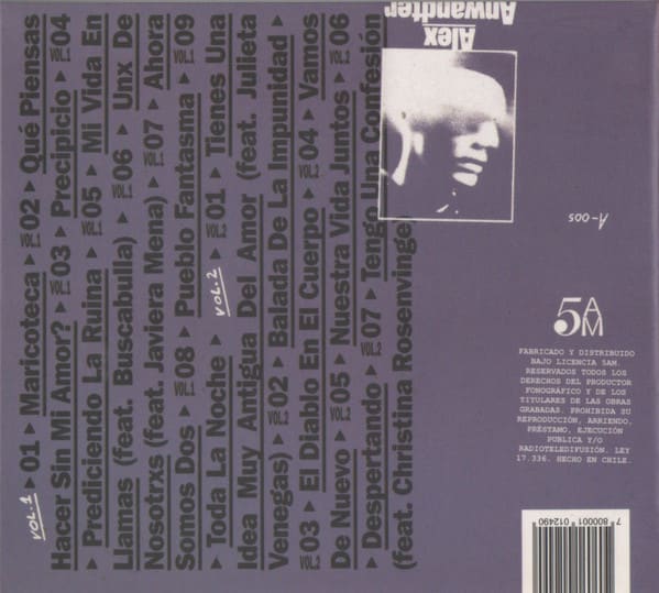 Alex Anwandter El Diablo En El Cuerpo Cd2