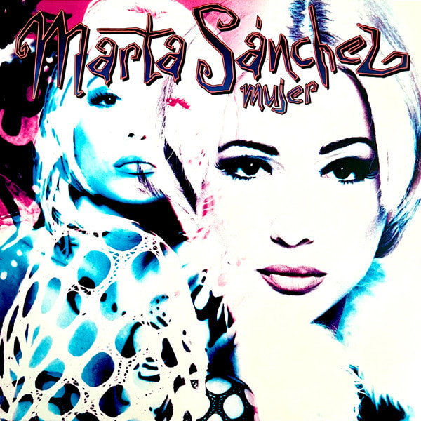 Marta Sanchez Mujer Color Azul 30th Anniversary Edit Versión Del Álbum Edición Limitada Vinilo1
