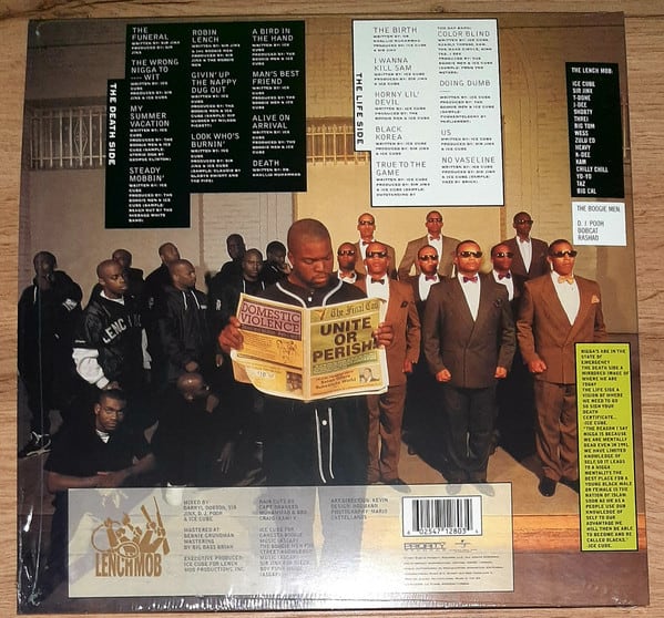 Ice Cube Death Certificate Vinilo1