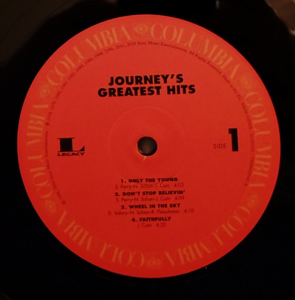 Journey Greatest Hits vinilo3