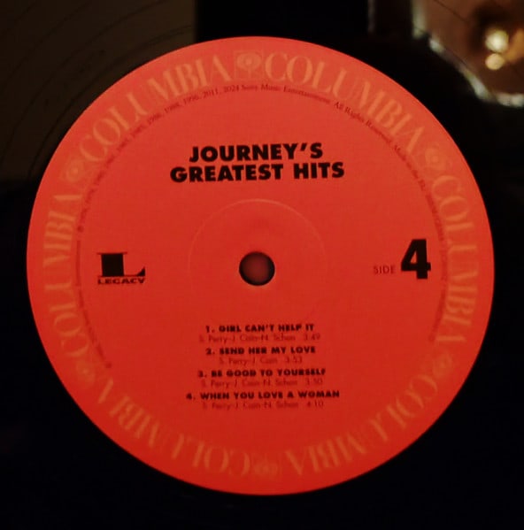 Journey Greatest Hits vinilo6