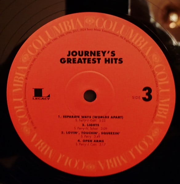 Journey Greatest Hits vinilo5